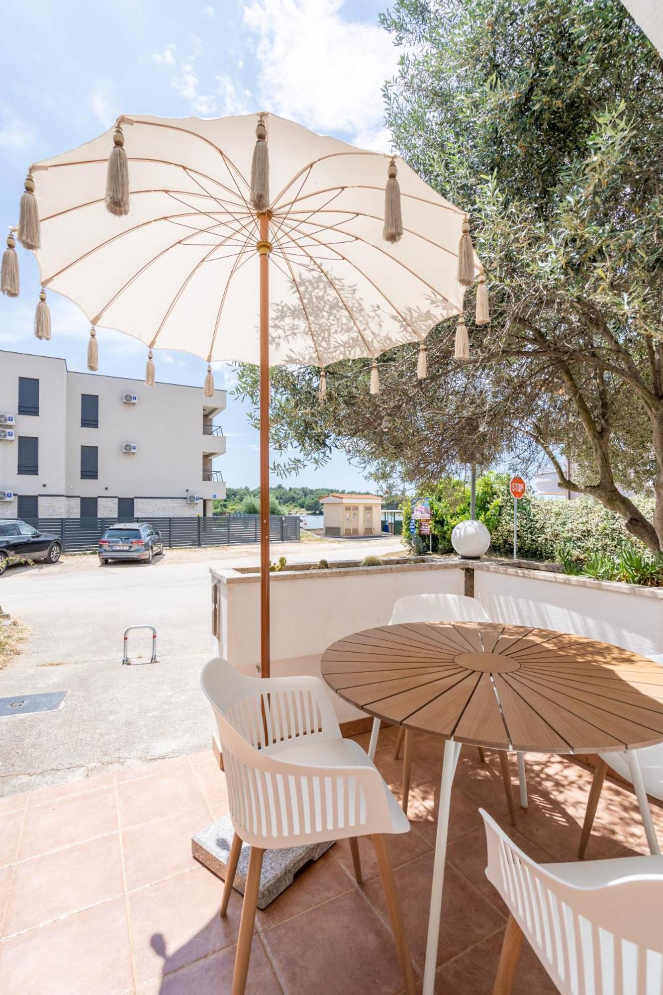 App Akumal-25M Zum Meer, Privatparkplatz, 50 Zoll Smart Tv, Sat Medulin Zewnętrze zdjęcie